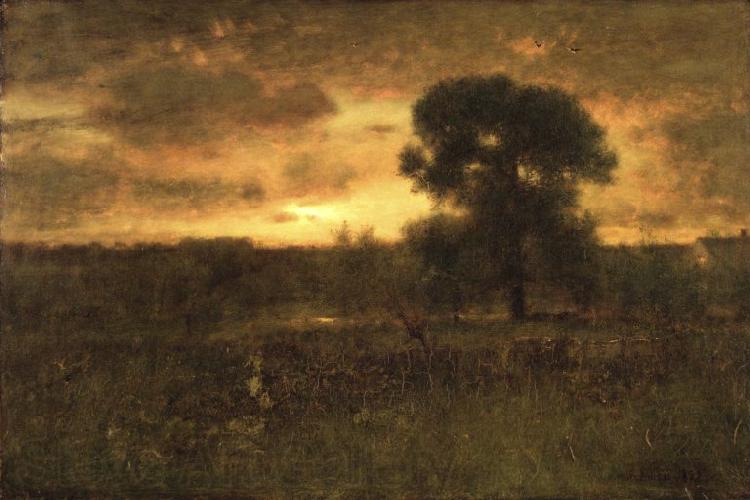 George Inness Sunrise France oil painting art